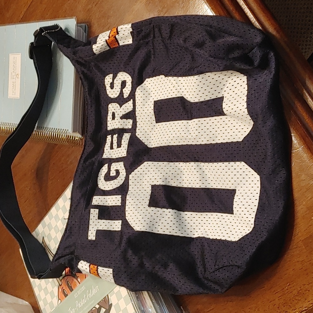 Auburn University Tigers Snap Jersey Material Purse
